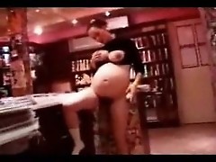 pregnant babe fucked in cinema